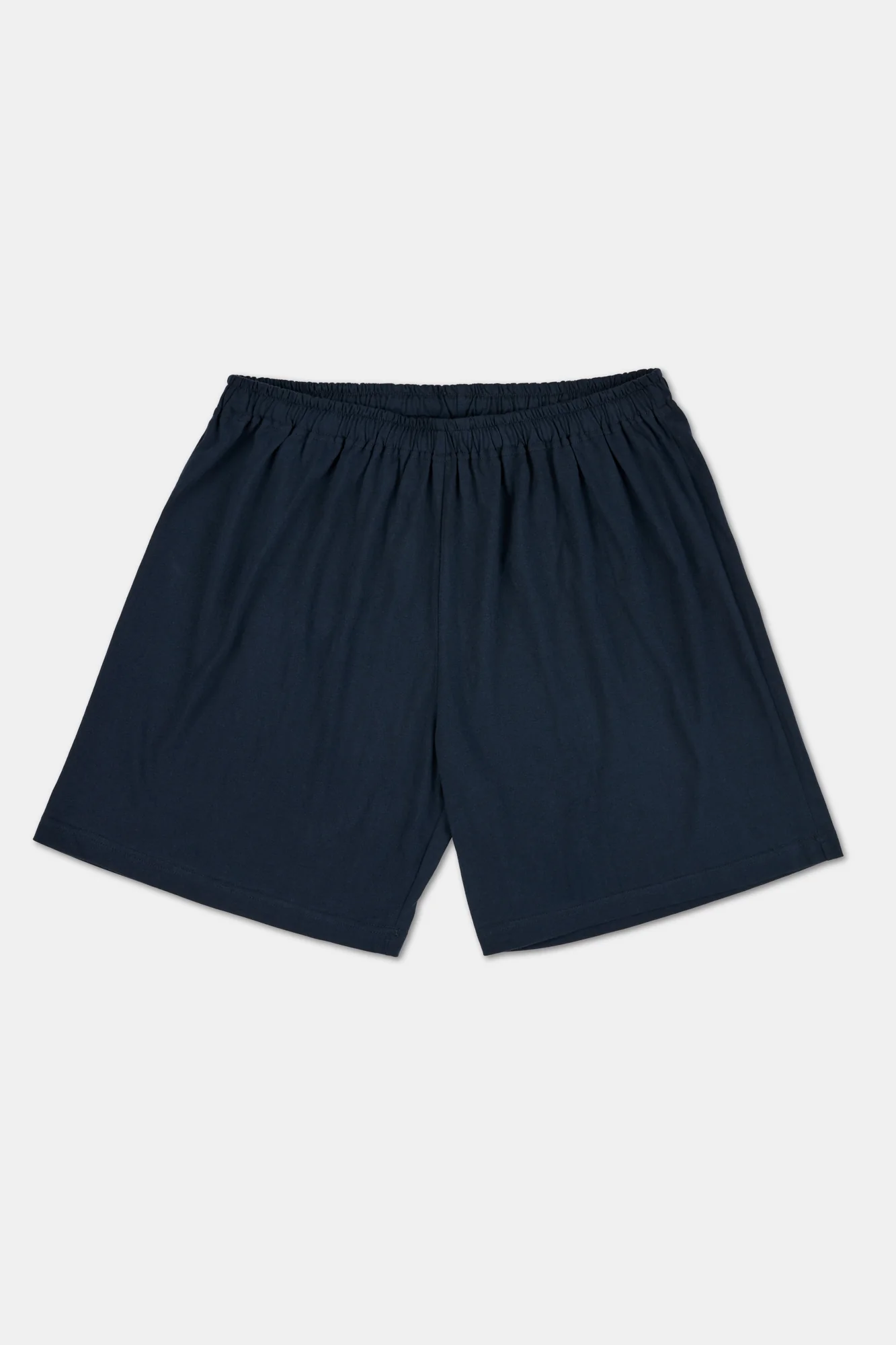 Community Clothing men's navy jersey shorts product image