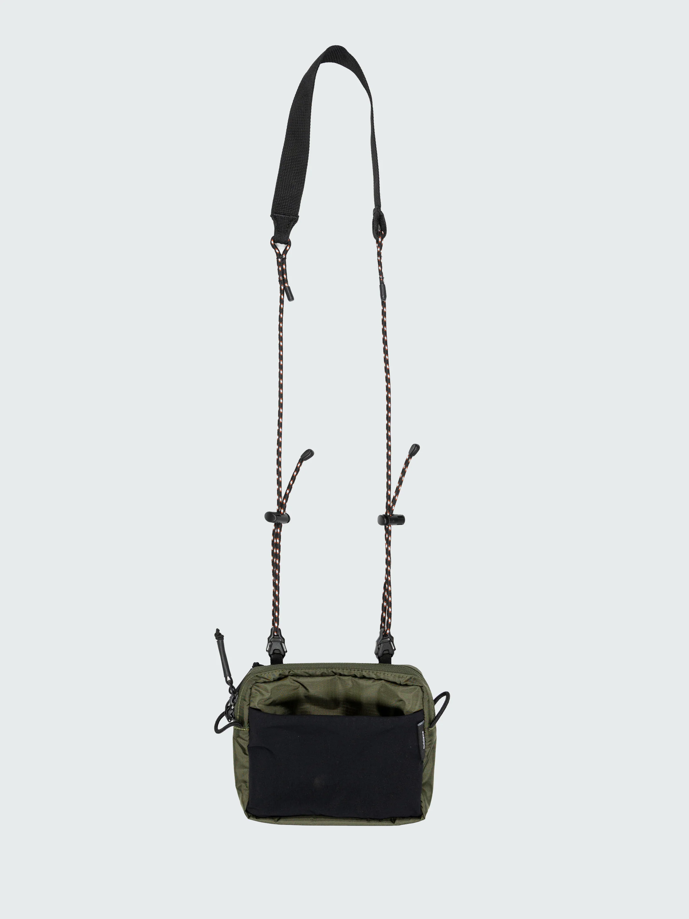 Finisterre Mako cross body bag in timber green
