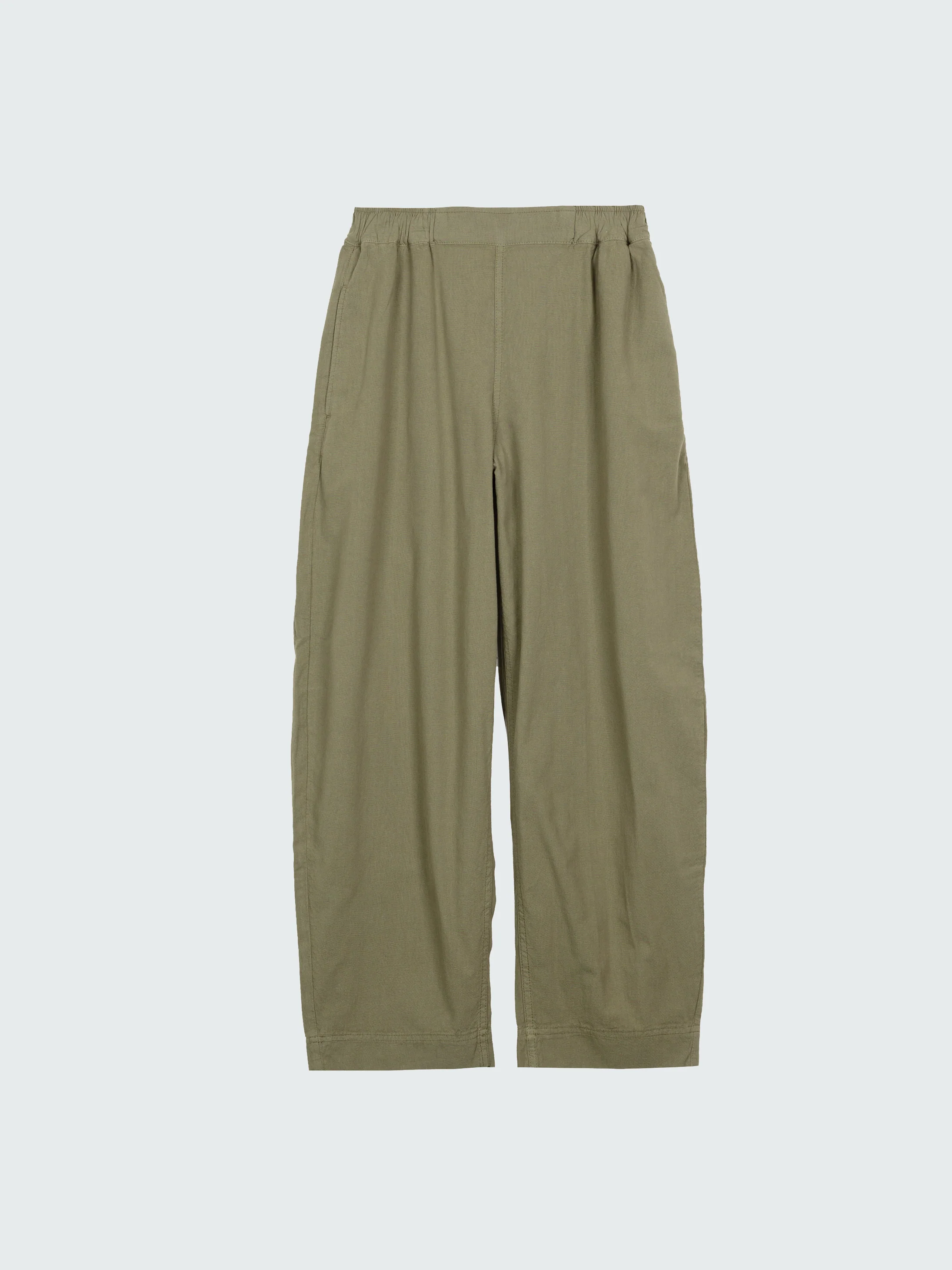 Finisterre Morva hemp barrel trouser in nettle