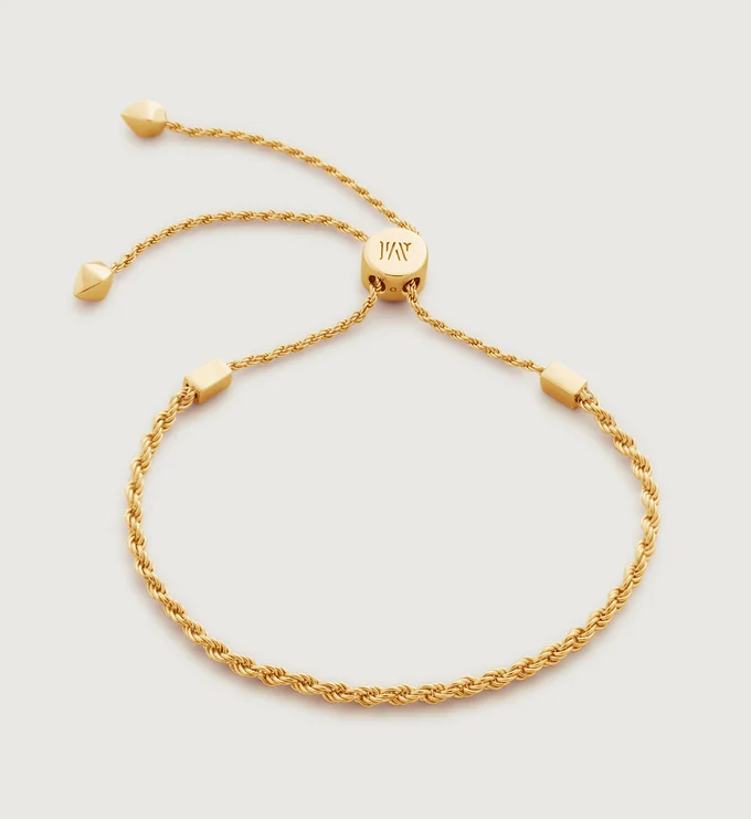 Monica Vinader Corda Chain Friendship Bracelet