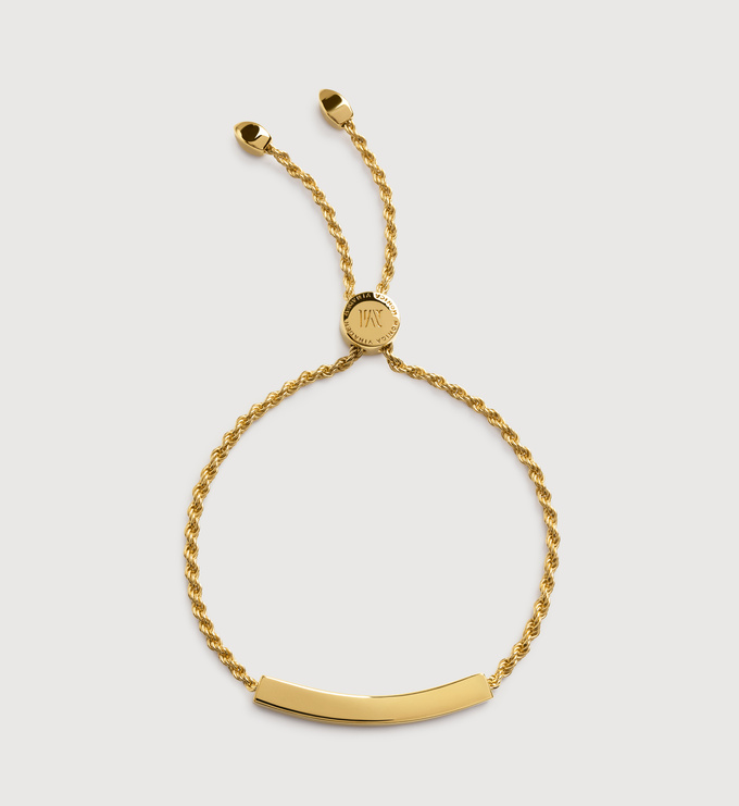 Monica Vinader Linear Chain Friendship Bracelet